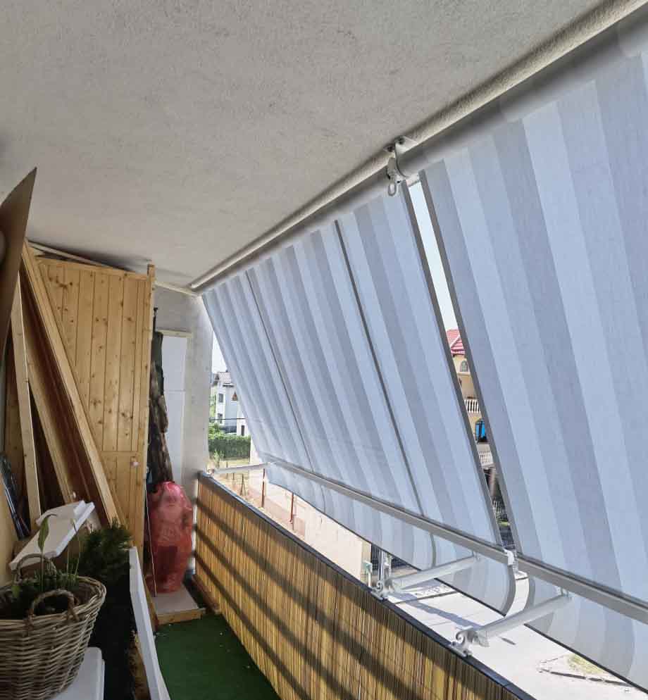 copertina retractabila cu brate